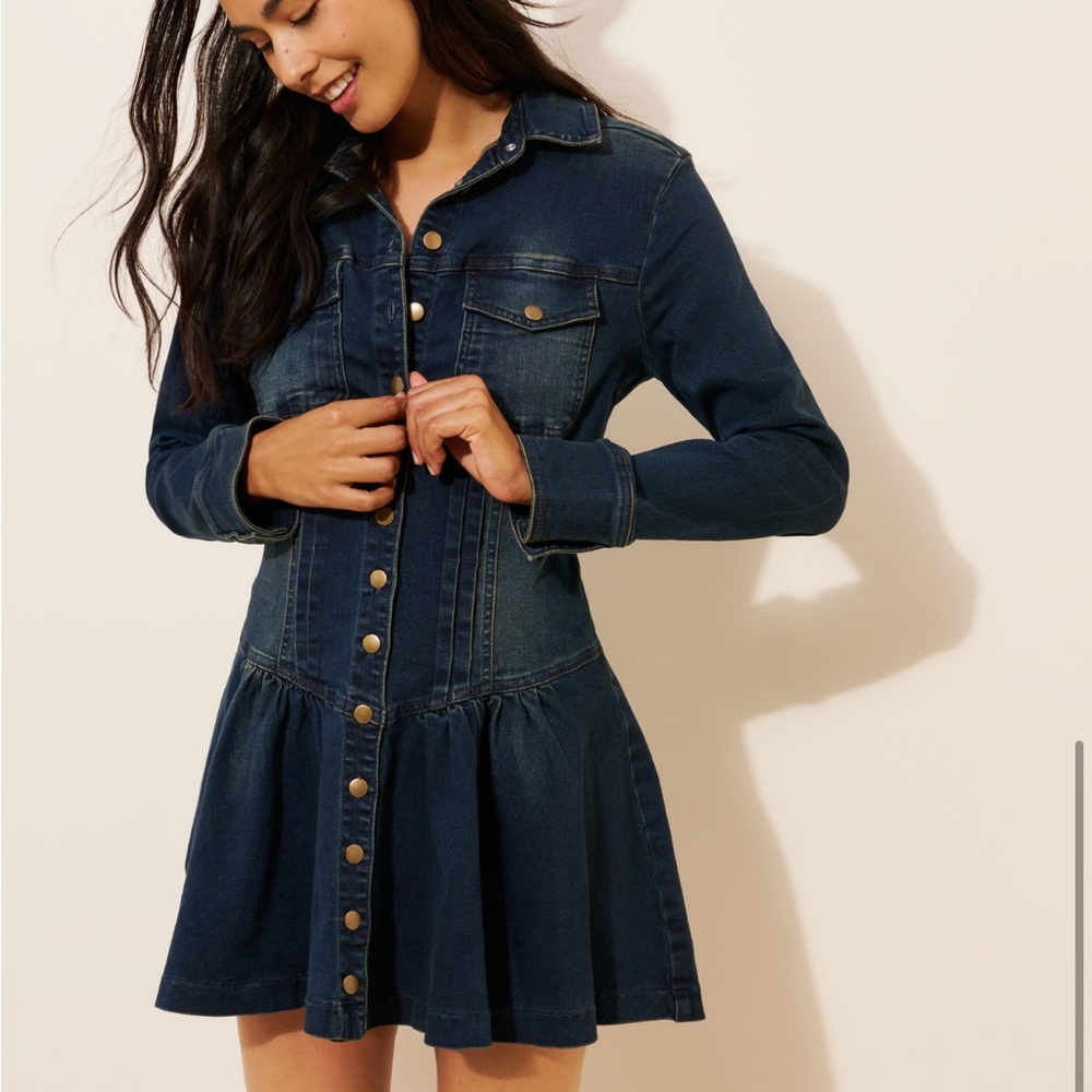 Free People Roadhouse Mini Dress, L - EUC